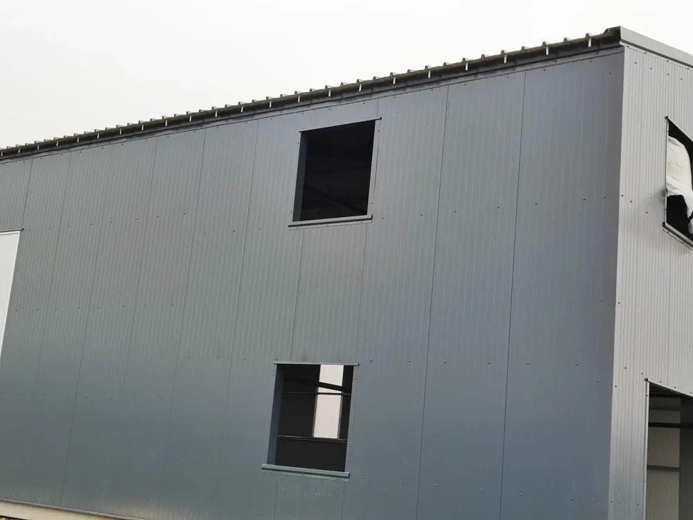 gouttiere hangar